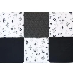 Tapis de jeu pliable XL multifonctions Black & white experience