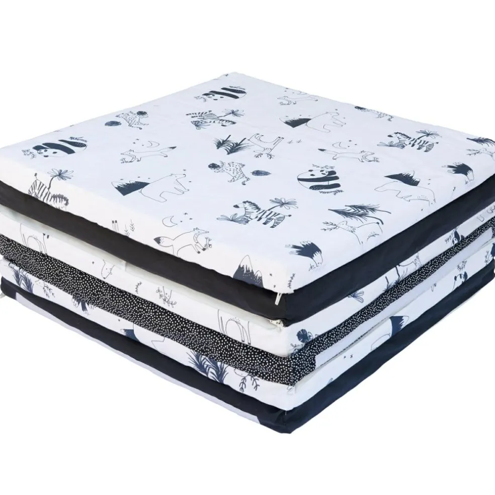 Tapis de jeu pliable XL multifonctions Black & white experience