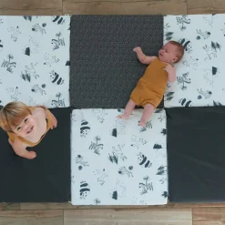 Tapis de jeu pliable XL multifonctions Black & white experience