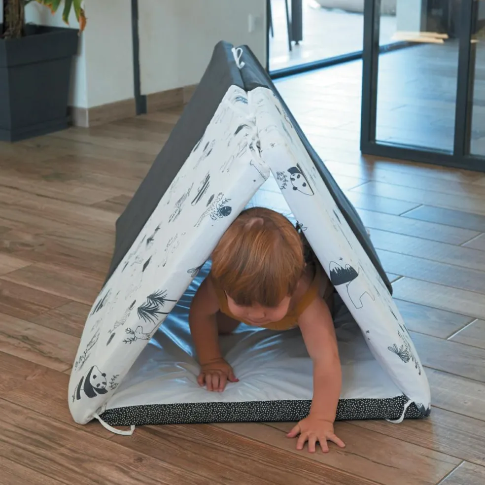 Tapis de jeu pliable XL multifonctions Black & white experience