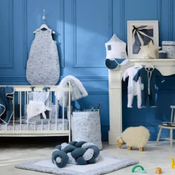 Tapis de jeu réversible et fond de parc Forêt enchantée (100 x 100 cm)