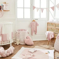 Tapis de jeu réversible Lovely blossom (100 x 100 cm)