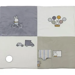 Tapis de parc Miffy fluffy bleu (80 x 100 cm)