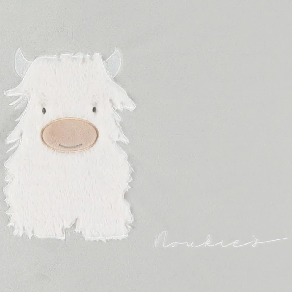 Tapis de parc réversible gaze de coton bio Fluffy (75 x 95 cm)