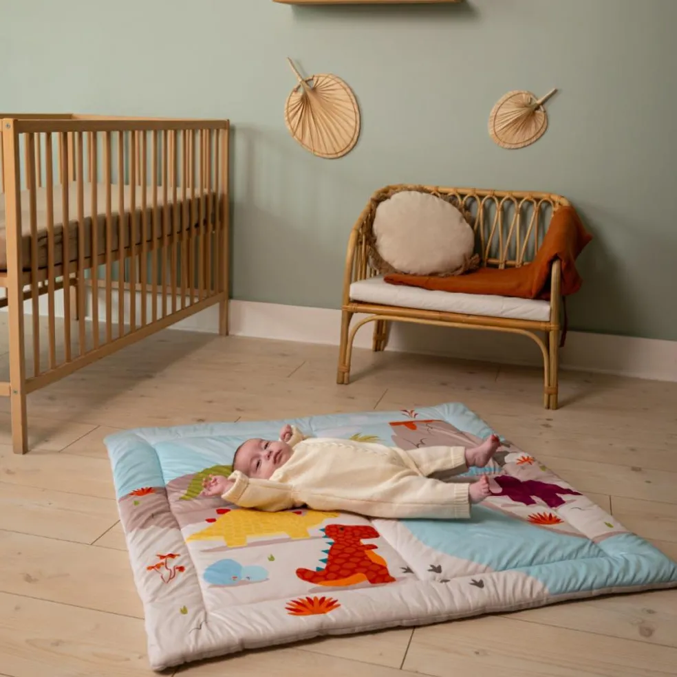 Tapis de parc réversible Les Amis Dinos