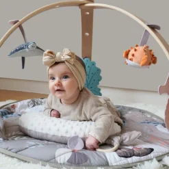 Tapis d'éveil avec arches en bois Ocean Bliss