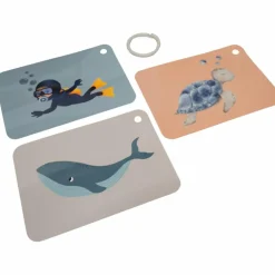 Tapis d'éveil avec arches en bois Ocean Bliss