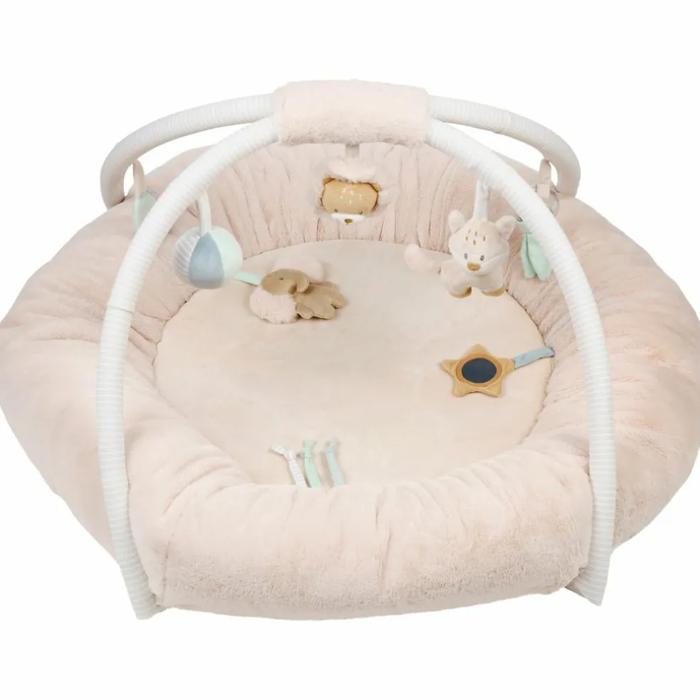 Tapis d'éveil avec arches Ernest, Flo et Oli (90 cm)