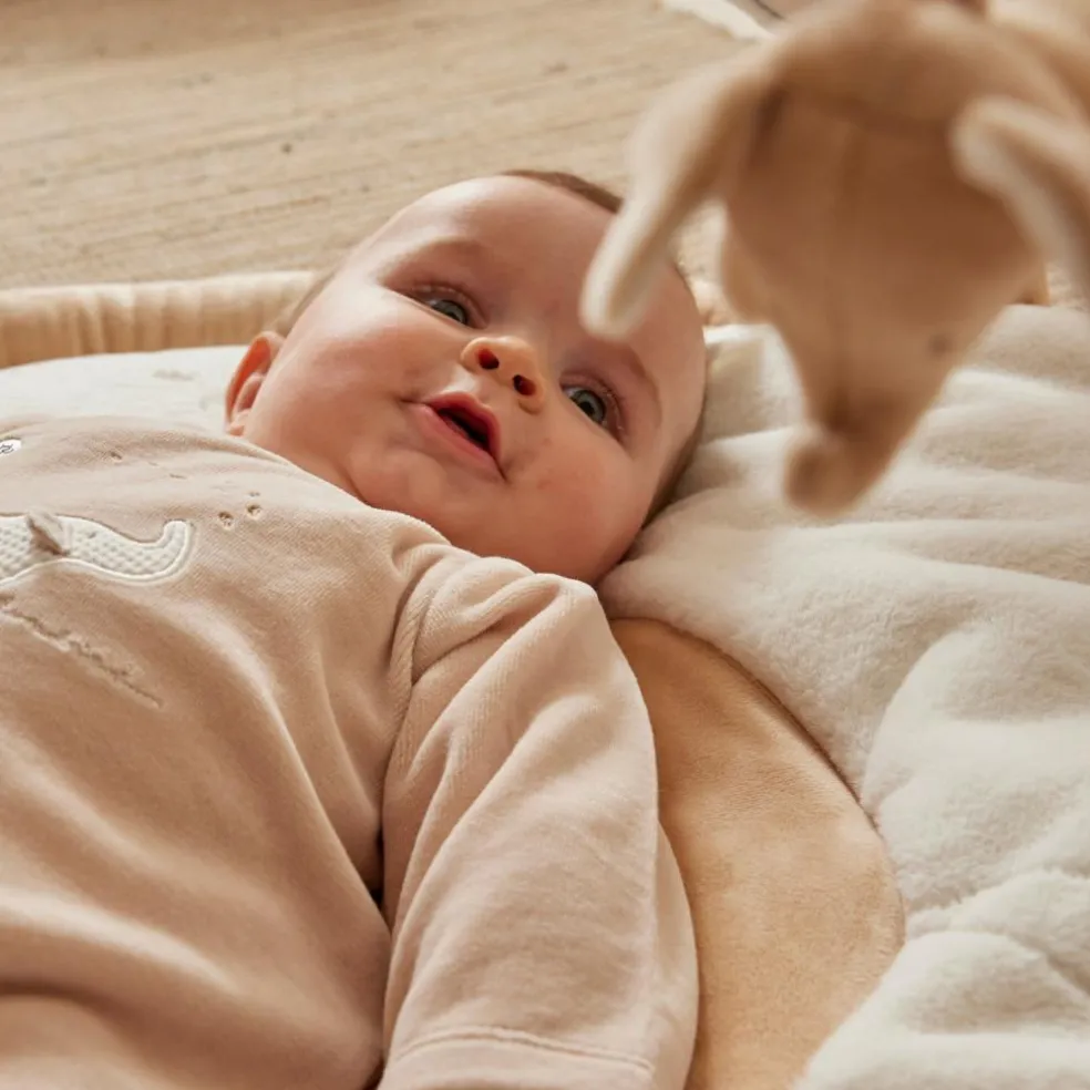 Tapis d'éveil Bali, Moka & Snow (85x77 cm)