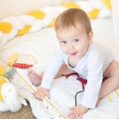 Tapis d'éveil Cache-cache en forêt (100 x 100 cm)