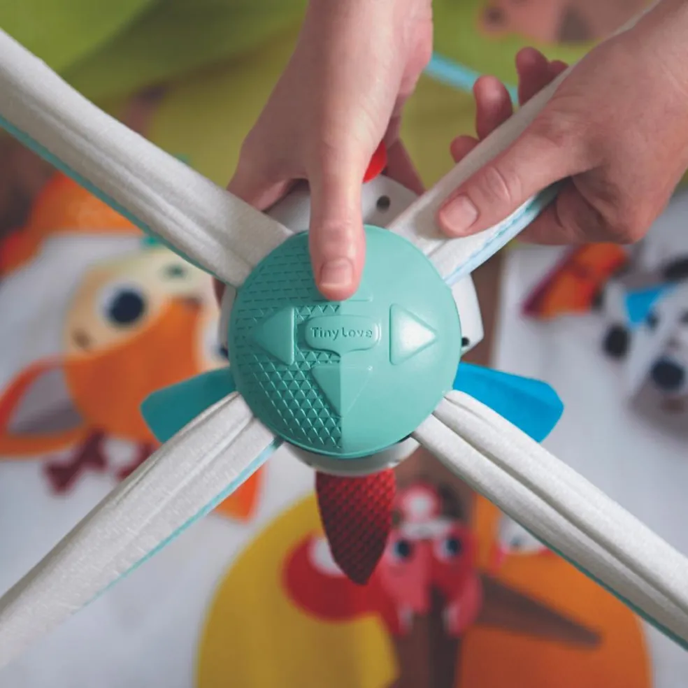 Tapis d'éveil Gymini Deluxe Dans la Forêt (88 x 78 cm)