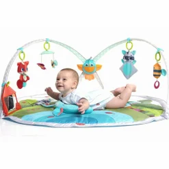 Tapis d'éveil Gymini Dynamic Dans la Prairie (110 x 90 cm)