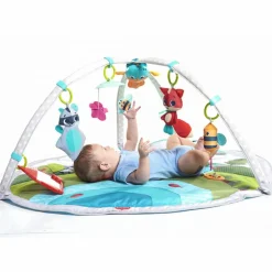 Tapis d'éveil Gymini Dynamic Dans la Prairie (110 x 90 cm)