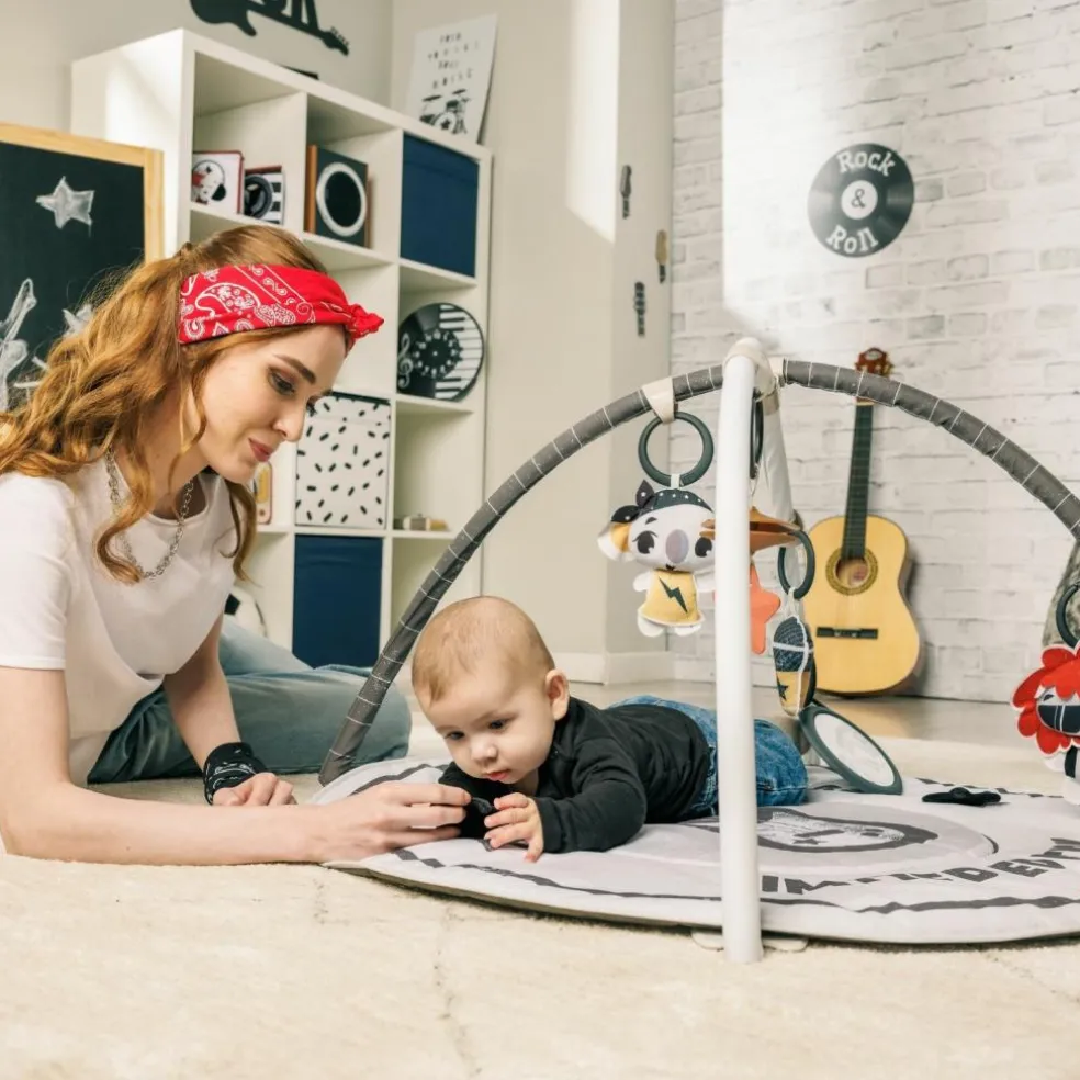 Tapis d'éveil Gymini Tiny Rockers (90 x 90 cm)
