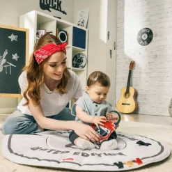 Tapis d'éveil Gymini Tiny Rockers (90 x 90 cm)