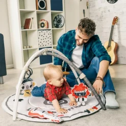 Tapis d'éveil Gymini Tiny Rockers (90 x 90 cm)