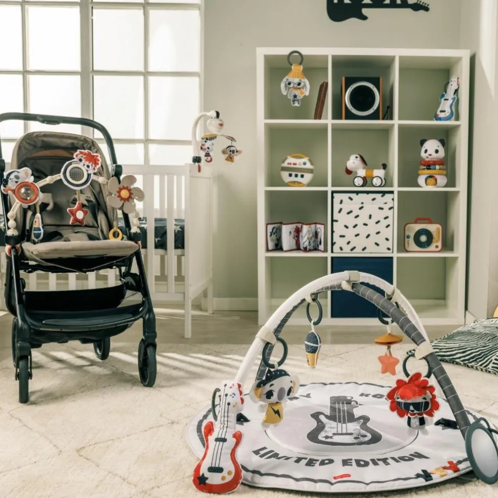 Tapis d'éveil Gymini Tiny Rockers (90 x 90 cm)