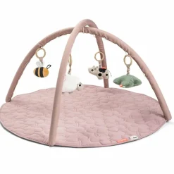 Tapis d'éveil Tiny farm Rose