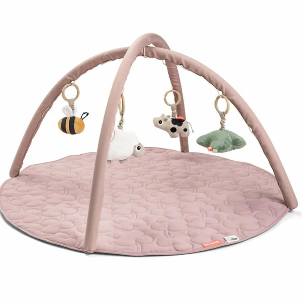 Tapis d'éveil Tiny farm Rose