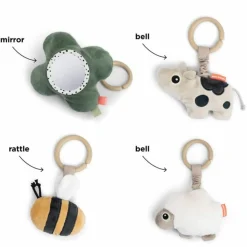 Tapis d'éveil Tiny farm Rose