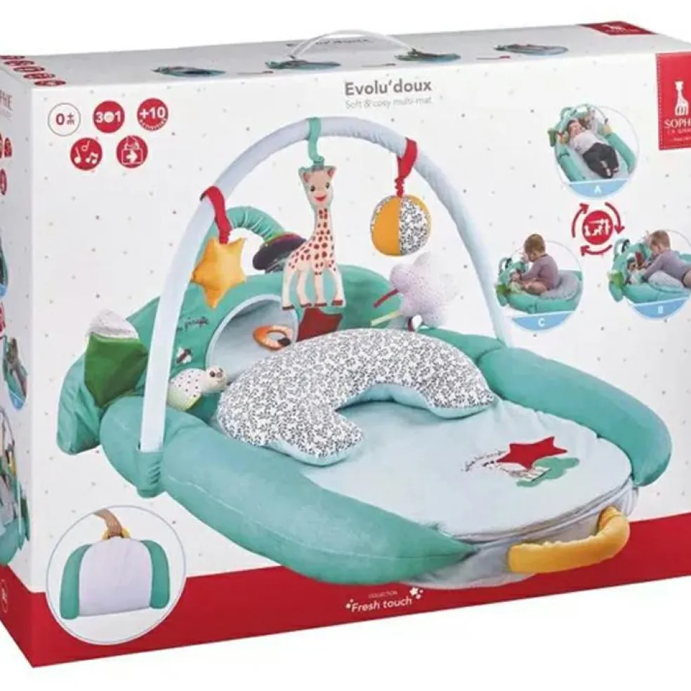 Tapis d'éveil évolutif Evolu'doux