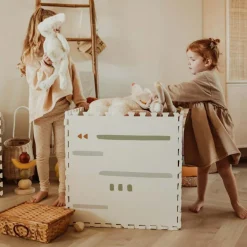 Tapis puzzle 3 en 1 Tiloo Farm (120 x 180 cm)