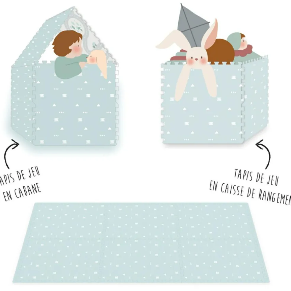 Tapis puzzle 3 en 1 Tiloo Road (120 x 180 cm)