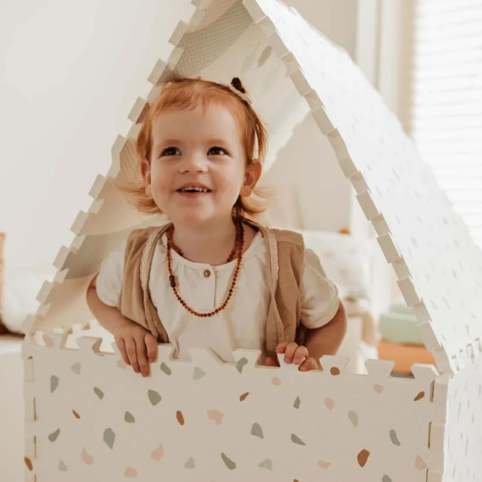 Tapis puzzle 3 en 1 Tiloo Village (120 x 180 cm)