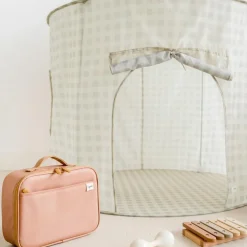 Tente de jeu en tissu recyclé Vichi Beige