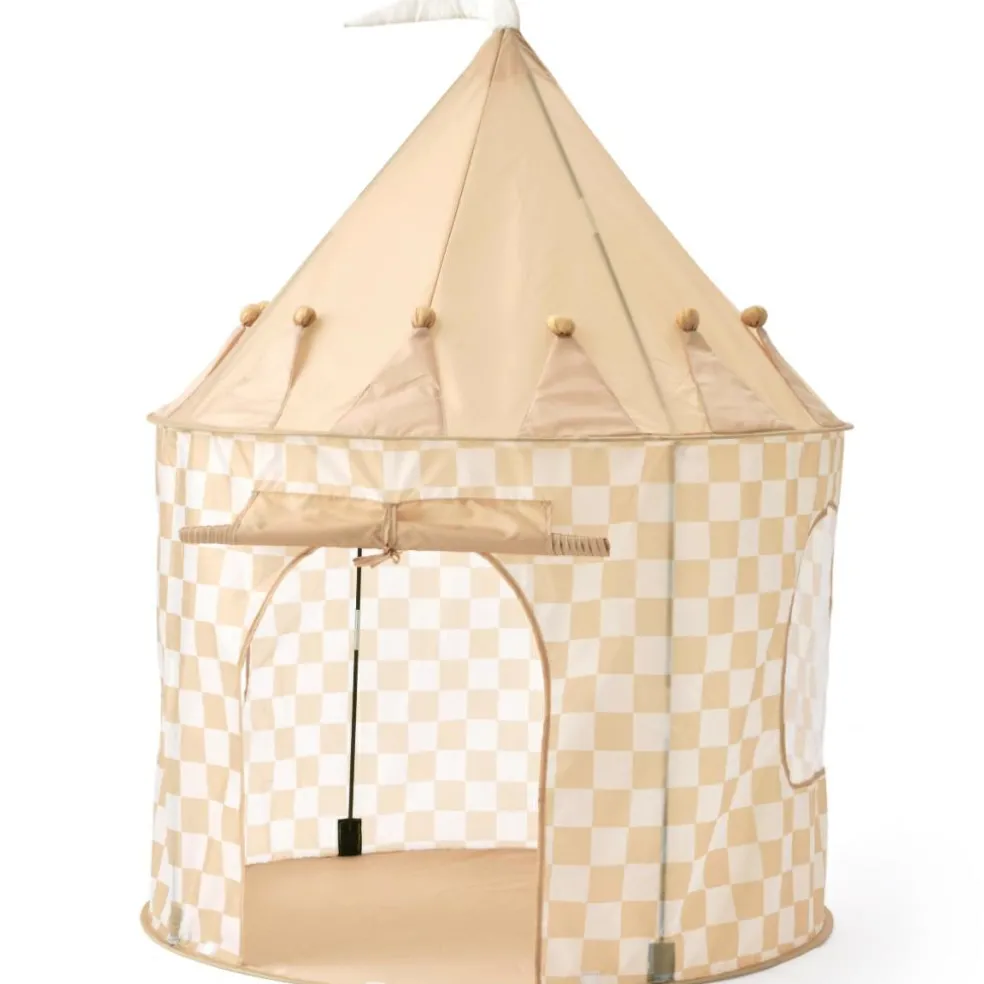 Tente de jeu Jaune à carreaux