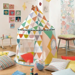 Tente de jeu multicolore