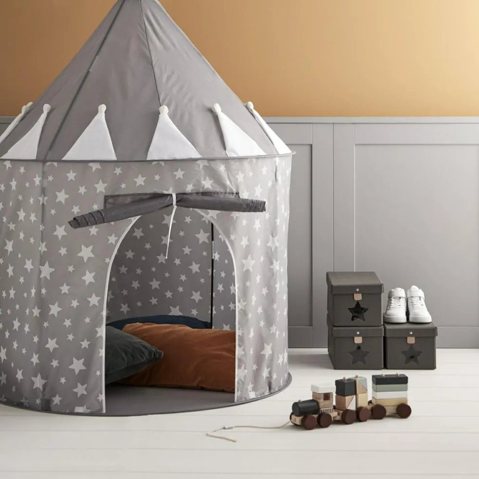 Tente de jeu Star gris