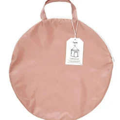 Tente en tissu recyclé Uni rose