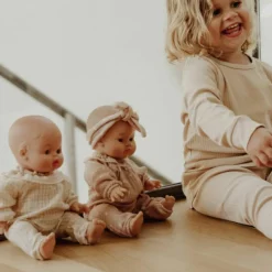 Tenue pour poupée Petits Carreaux (avec col)