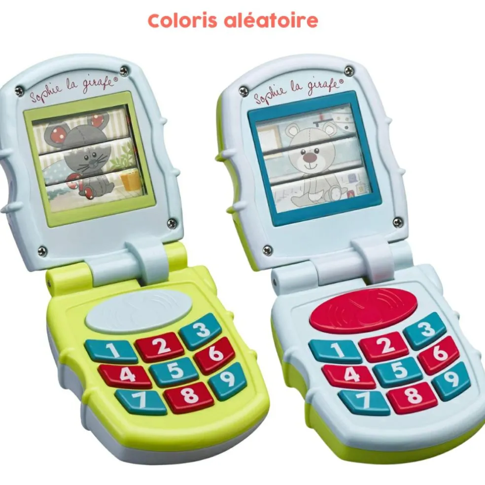Téléphone bébé musical Sophie la girafe Fresh Touch (coloris aléatoire)