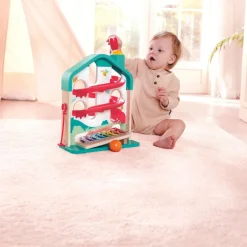 Toboggan musical avec xylophone