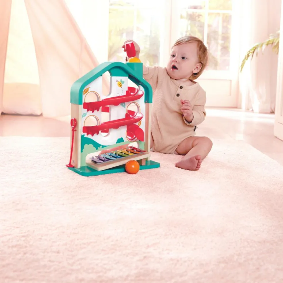 Toboggan musical avec xylophone