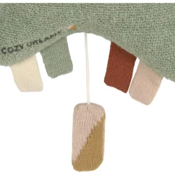 Étoile musicale Little Universe tricotée verte