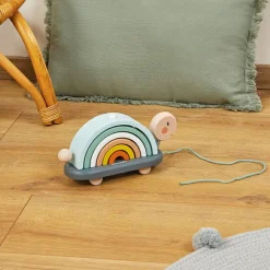 Tortue arc-en-ciel empilable à rouler Sweet Cocoon