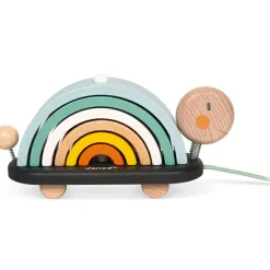 Tortue arc-en-ciel empilable à rouler Sweet Cocoon