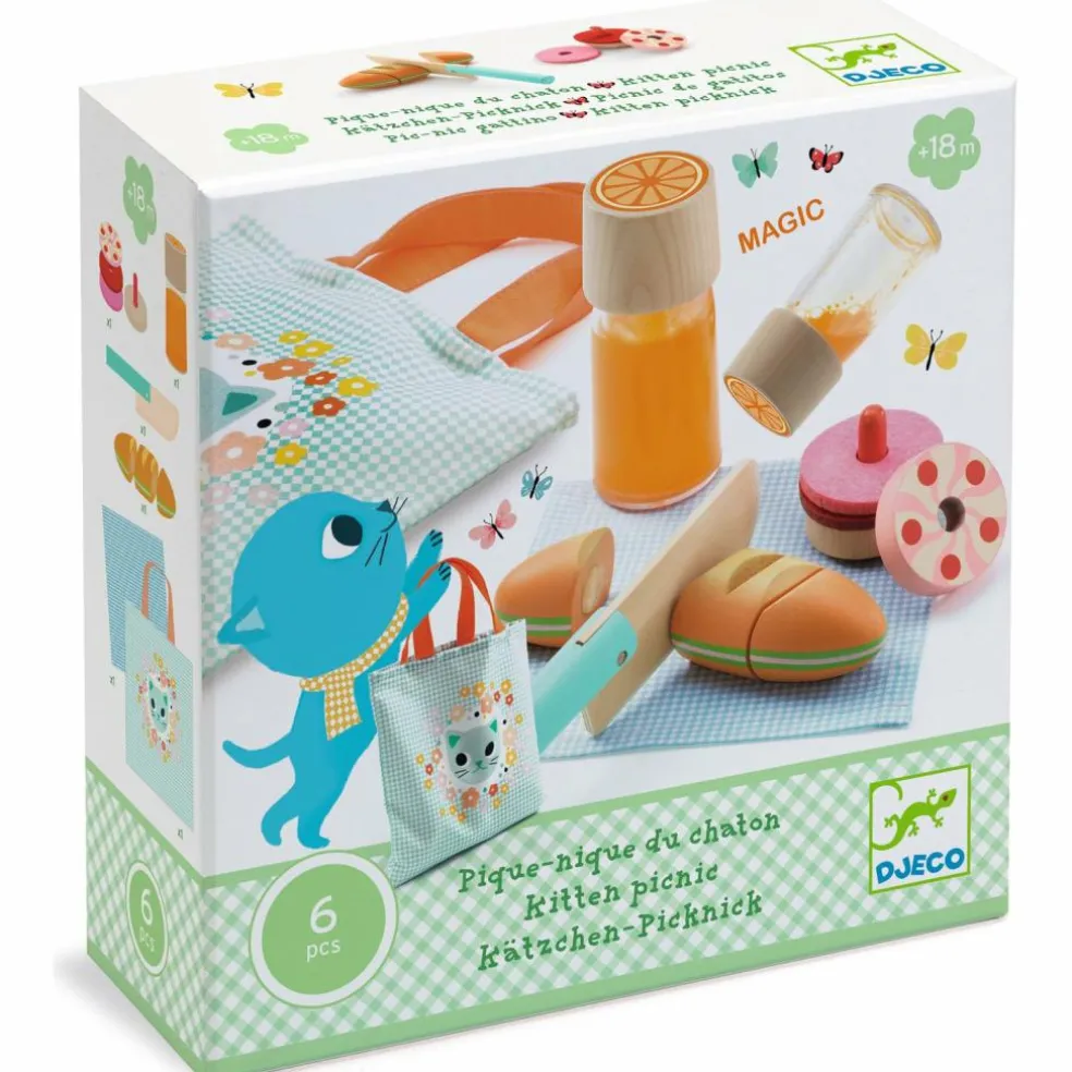 Tote bag pique-nique Chaton