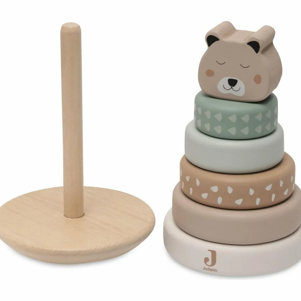 Tour à empiler en bois Jungle Jambo