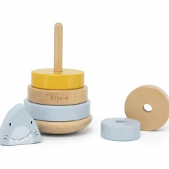 Tour à empiler en bois Mr. Shark