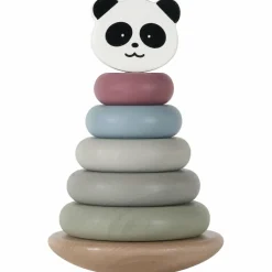 Tour à empiler en bois Panda