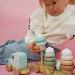 Train d'activités à tirer Glaces