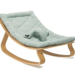 Transat à balancement en bois de hêtre Levo Farrow