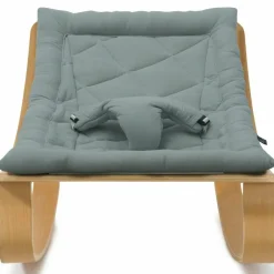 Transat à balancement en bois de hêtre Levo Orage