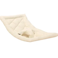 Transat à balancement Levo organic milk en bois de hêtre