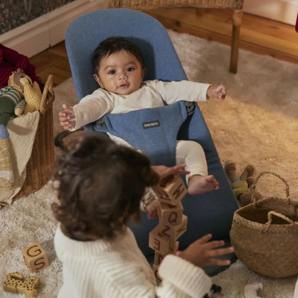 Transat Bliss Mélange Tissé Chiné Bleu