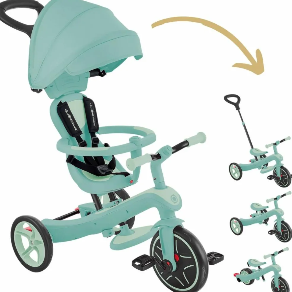 Tricycle Trike Explorer 4 en 1 eco-logic Pistache